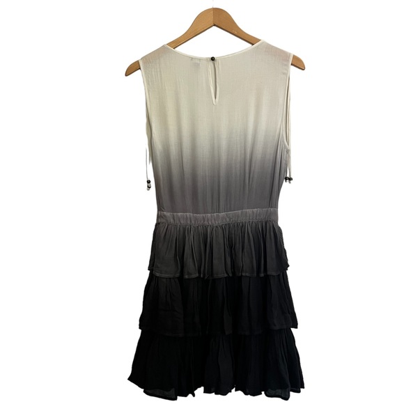 Forever 21 Size S Purple & Cream Ombré Layered Sleeveless Dress - Picture 3 of 4